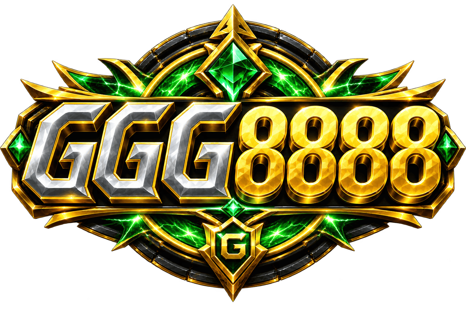 GGG8888 — logo banner resmi Indonesia